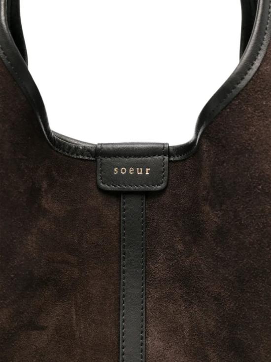 26FW 쉐르 숄더백 SEM0366DELICE MAR03 MARRON FONCE - SOEUR