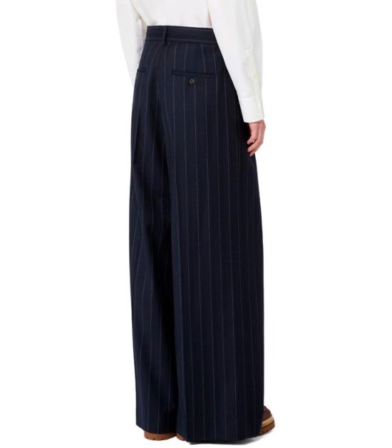 26FW 위켄드막스마라 수트 팬츠 2625136102600 001 38 Blue - WEEKEND MAX MARA