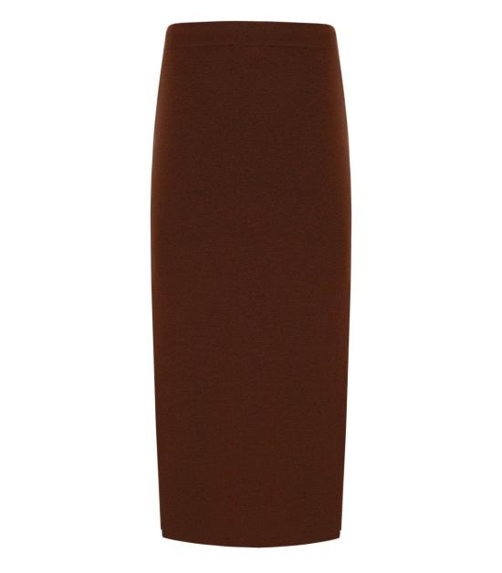 26FW 마렐라 롱 스커트 2623306035200 003 XS Brown - MARELLA