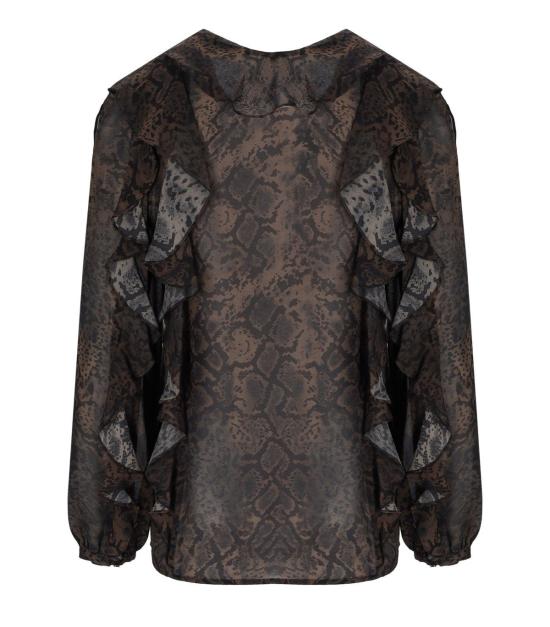 26FW 마렐라 블라우스 2623116114200 003 40 Brown - MARELLA