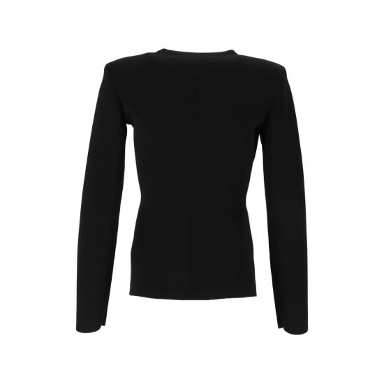 26FW 엘리자베타프랜치 가디건 MK68B66E2 110 BLACK - ELISABETTA FRANCHI