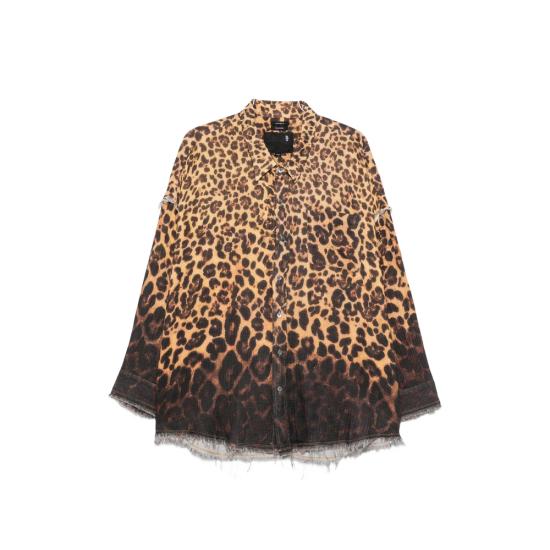 26FW 알13 긴팔 셔츠 R13WR075 R920B BROLE BROWN