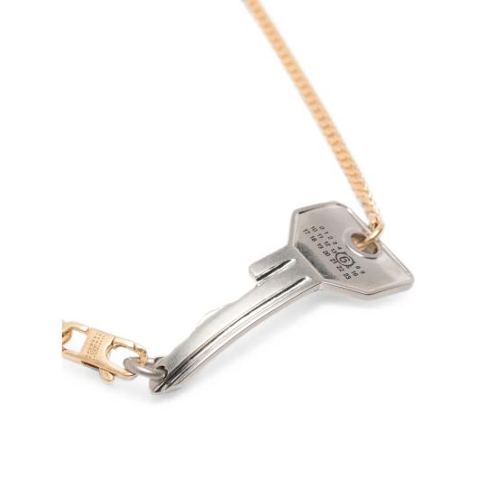 26FW MM6 메종마르지엘라 목걸이/팬던트 P9390 SM7UY0120 724 GOLD SILVER - MM6 MAISON MARGIELA