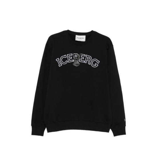 26FW 아이스 비 아이스버그 니트웨어 E012 630A 9000 BLACK