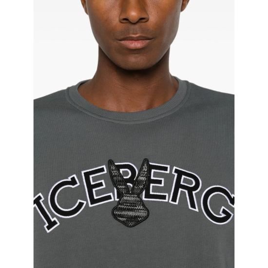 26FW 아이스 비 아이스버그 니트웨어 E012 630A 8874 GREY - ICE B ICEBERG