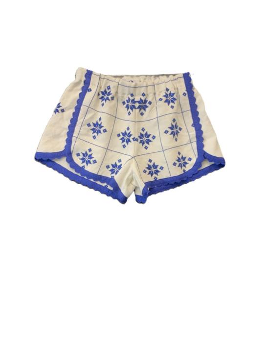26SS ORSINA 숏팬츠 SHORTS ONEOFAKINDAZZURRO White