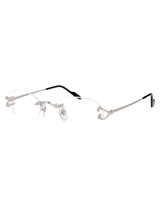 26SS 까르띠에 안경 CT0621O 002 silver - CARTIER