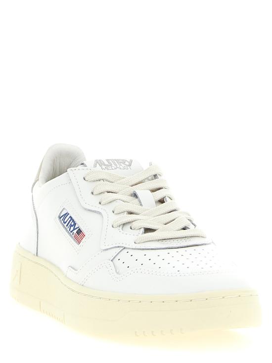 26FW 오트리 메달리스트 로우 스니커즈 AULMLL27 Beige - AUTRY
