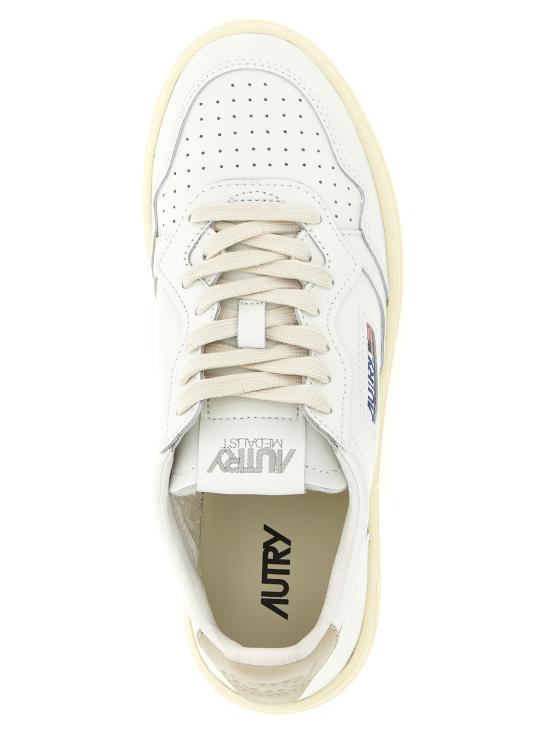 26FW 오트리 메달리스트 로우 스니커즈 AULMLL27 Beige - AUTRY
