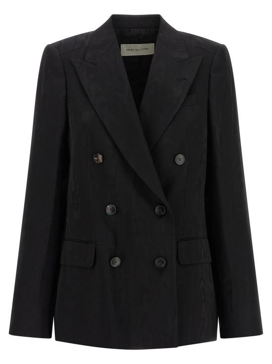 26FW 드리스 반 노튼 수트 세트 2621304014024900 Black