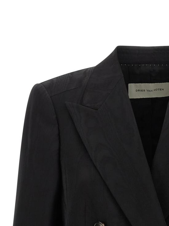 26FW 드리스 반 노튼 수트 세트 2621304014024900 Black - DRIES VAN NOTEN