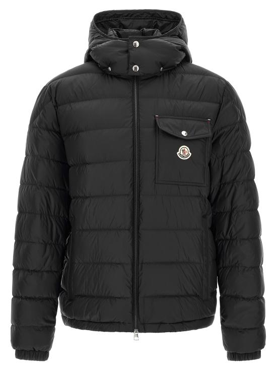 26FW 몽클레어 베리스 후드 쇼트 다운 자켓 L20911A00004599Q0999 Black