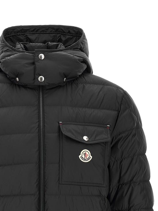 26FW 몽클레어 베리스 후드 쇼트 다운 자켓 L20911A00004599Q0999 Black - MONCLER