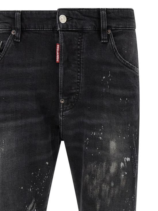 26FW 디스퀘어드2 데님 팬츠 S74LB1972D30046900 Black - DSQUARED2