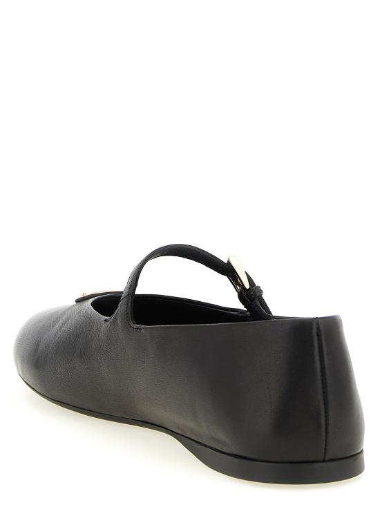 26FW 프라다 나파 레더 발레리나 1F793NFA005038F0002 Black - PRADA