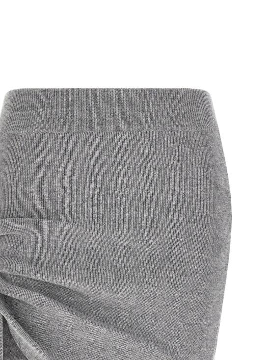 26FW 쥬세페 디 모라비토 미디 스커트 07PFKNS419X1676095 Gray - GIUSEPPE DI MORABITO