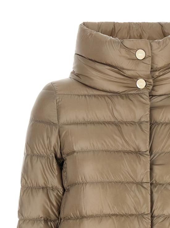 26FW 에르노 아멜리아 A 쉐입 패딩 PI0505DIC12017Z2600 Beige - HERNO
