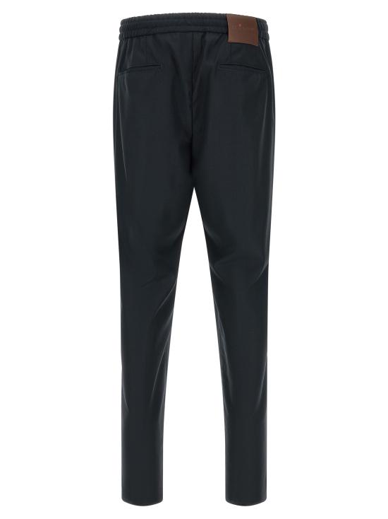 26FW 키톤 스트레이트 팬츠 UP1LACK0129H03001 Blue - KITON