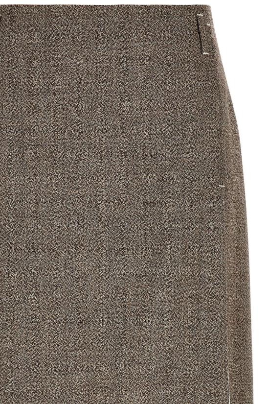 26FW 텔라 미디 스커트 110159010590Y001 Beige - TELA