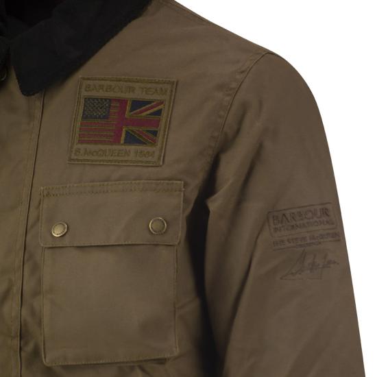 26FW 바버 인터네셔널 워커스 왁스 자켓 MWX1853 BEIGE - BARBOUR