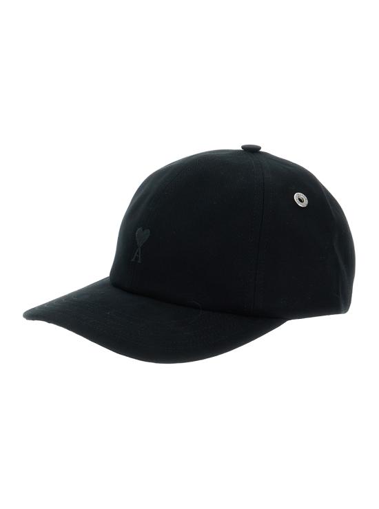 26FW 아미 코튼 ADC 자수 볼캡 UCP265AW0041001 Black