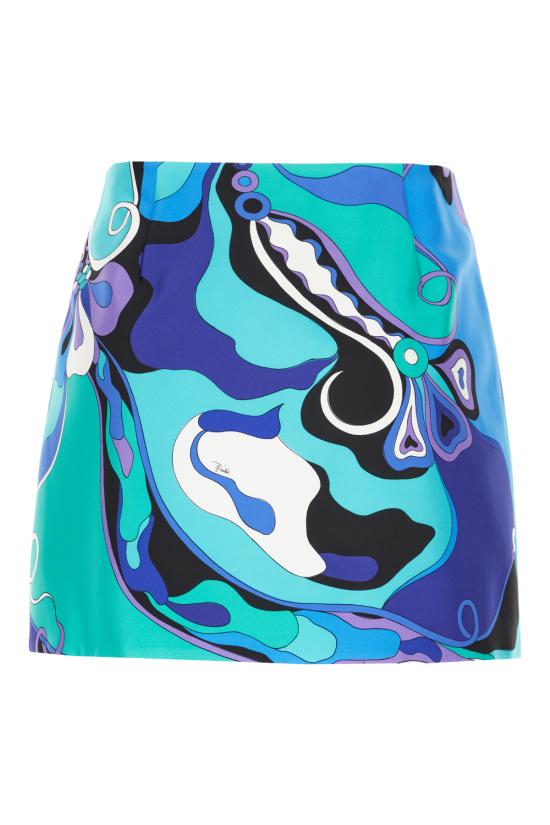 26SS 푸찌 스커트 6HRV386H731 029 TURQUOISE BLUE - PUCCI