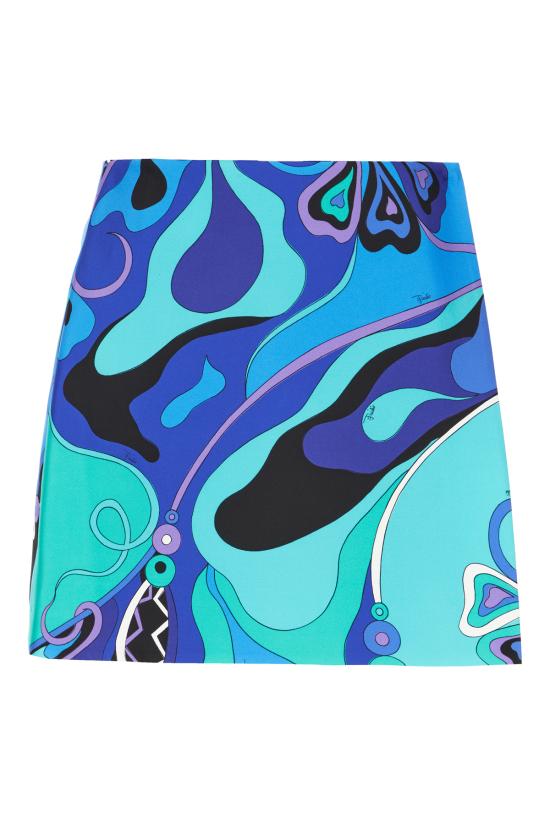 26SS 푸찌 스커트 6HRV386H731 029 TURQUOISE BLUE
