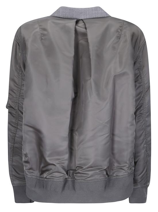 26FW 사카이 수트 자켓 2608564 342 GRAY D KHAKI - SACAI