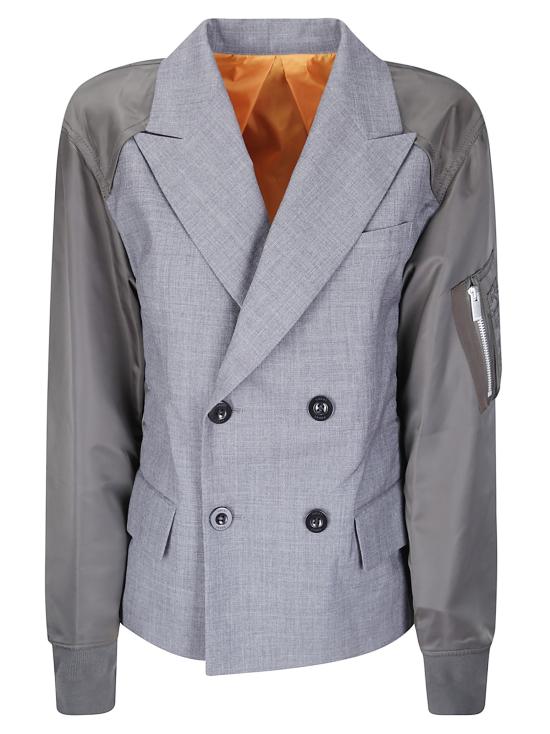 26FW 사카이 수트 자켓 2608564 342 GRAY D KHAKI