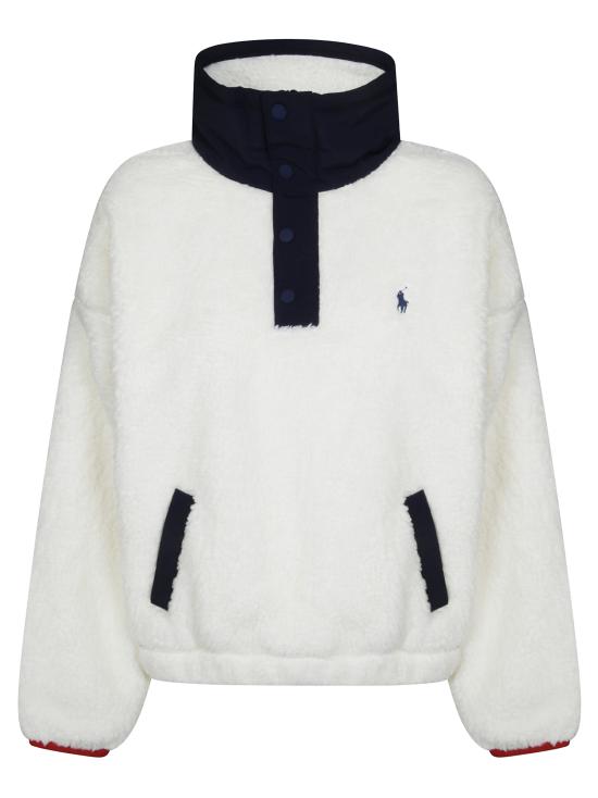 26FW 폴로 랄프로렌 터틀넥 211B17802001 CLUBHOUSECREAMMULTI BIANCO