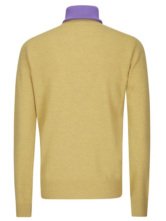 26FW MM6 메종마르지엘라 긴팔 티셔츠 S62HA0109M13343 961 Mustard violet - MM6 MAISON MARGIELA