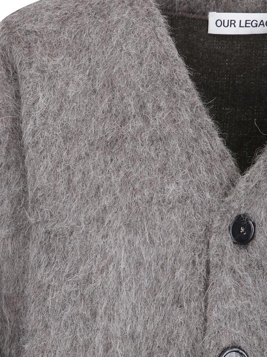26FW 아워레가시 가디건 몰 그레이 헤어리 울 M2266CM MOLEGRY MOLE GREY - OUR LEGACY