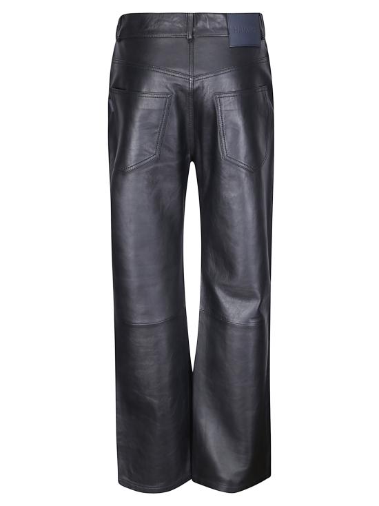 26FW 하이쿠레 가죽 팬츠 HEW03368PL008TP C0100 BLACK - HAIKURE