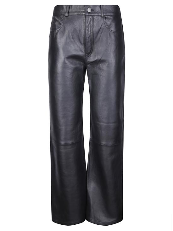26FW 하이쿠레 가죽 팬츠 HEW03368PL008TP C0100 BLACK