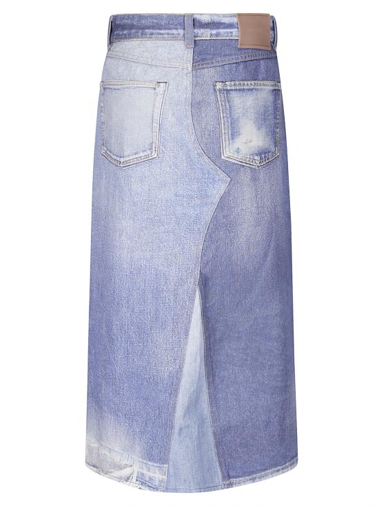 26FW 아워레가시 데님 스커트 W4265CAZ AZRPRT AZURE PRINT - OUR LEGACY