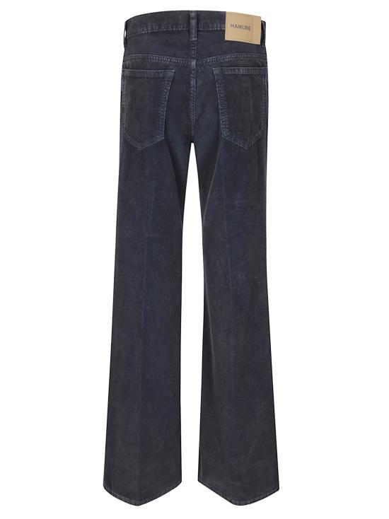 26FW 하이쿠레 데님 팬츠 HEW03373GF184PX T0002 BLACK - HAIKURE