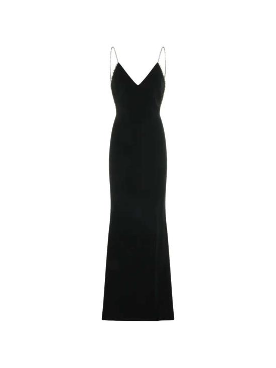 26FW 톰포드 롱 원피스 AB3697SDE539 NTN BLACK CRYSTAL