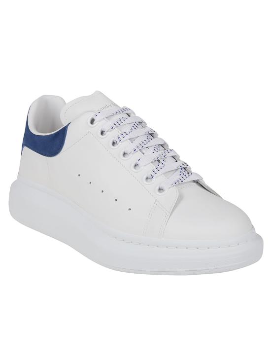 26FW 알렉산더 맥퀸 오버사이즈 드 스니커즈 553680 WIAIH 9086 WHITE PARIS BLUE - ALEXANDER MCQUEEN