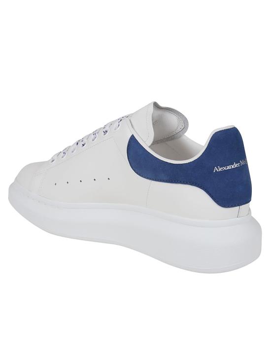 26FW 알렉산더 맥퀸 오버사이즈 드 스니커즈 553680 WIAIH 9086 WHITE PARIS BLUE - ALEXANDER MCQUEEN