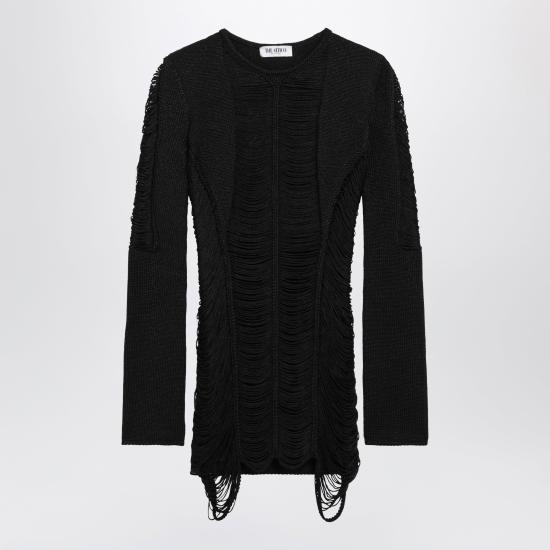 26FW 디 아티코 숏 원피스 261WCA00525KVV097AA Black