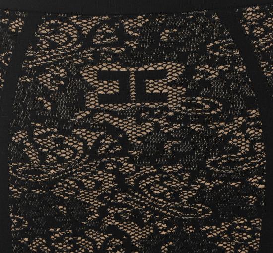 26FW 엘리자베타프랜치 미디 스커트 GK12Q66E2 FR9 Black - ELISABETTA FRANCHI