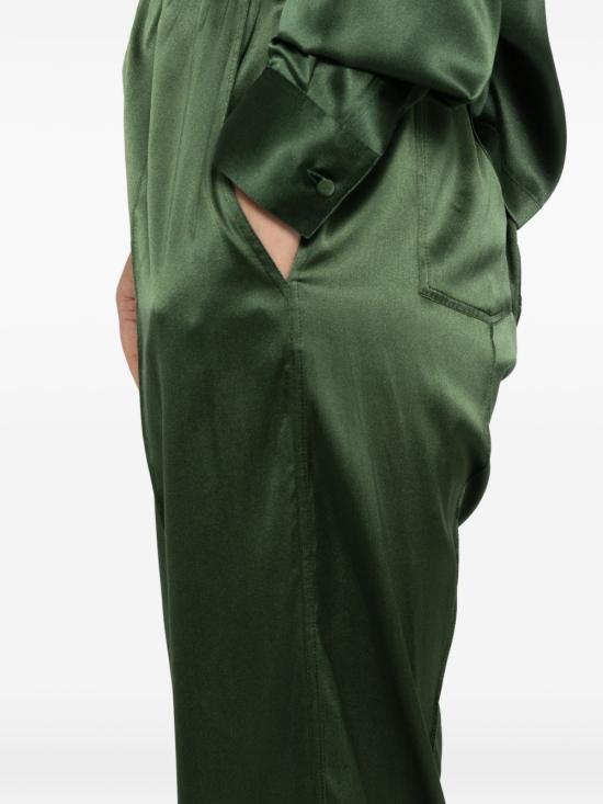 26FW 톰포드 스트레이트 팬츠 PAW683FAX881 GCA Green - TOMFORD