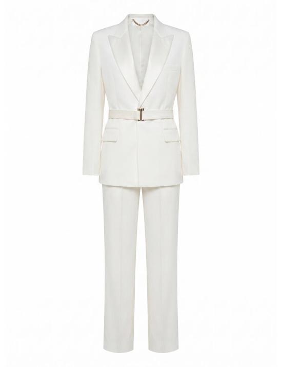 26FW 빅토리아 베컴 미디 원피스 1126WJK006909B 3 White
