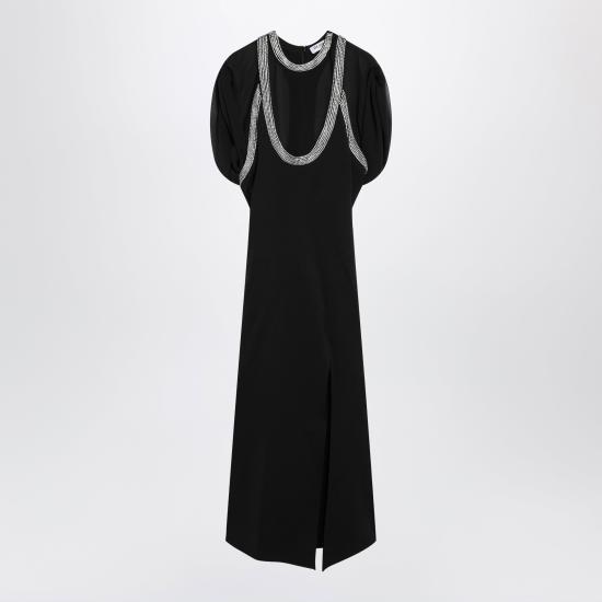 26FW 디 아티코 롱 원피스 261WCW00307EMB031RA Black