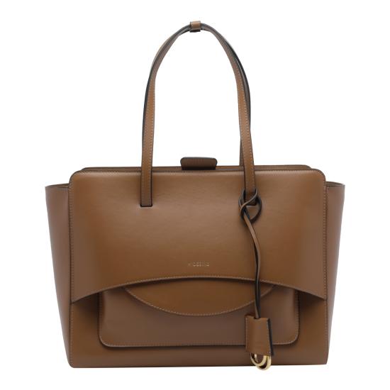 26FW 히데신스 토트백 FL11TR CRM BROWN