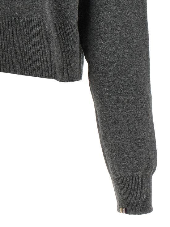 26FW 익스트림캐시미어 가디건 N170CHOUFELT Gray - EXTREME CASHMERE
