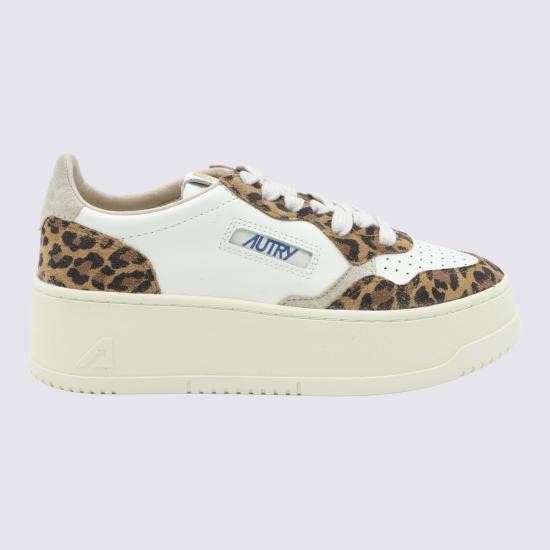 26FW 오트리 메달리스트 플랫폼 스니커즈 PTLW KE01 LEA SUELAM MRSH JAGUAR - AUTRY