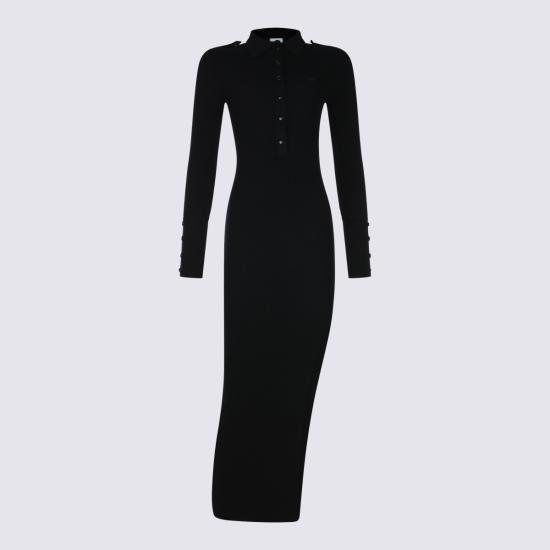 26FW 쿠레쥬 미디 원피스 326MRO906 FI00019999 BLACK - COURREGES