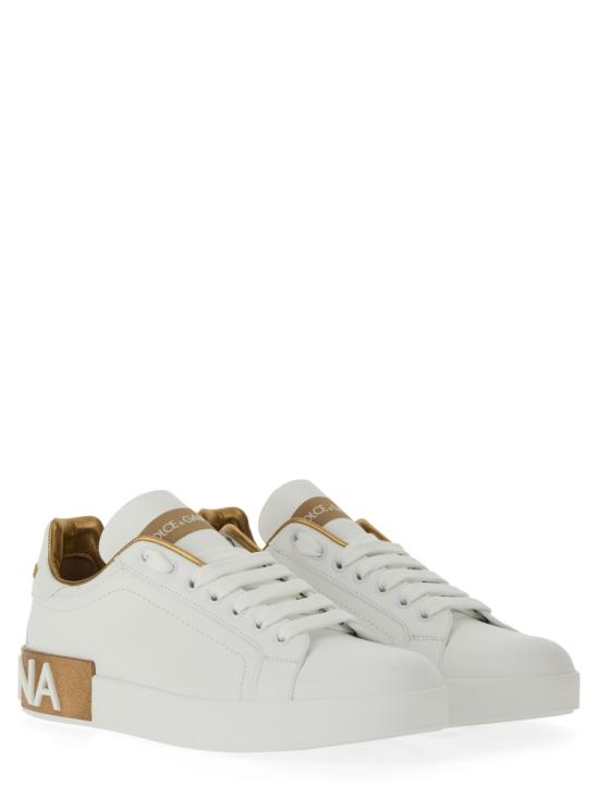 26FW 돌체앤가바나 카프스킨 나파 포르토피노 스니커즈 CK1544 AX6158L315 WHITE - DOLCE & GABBANA