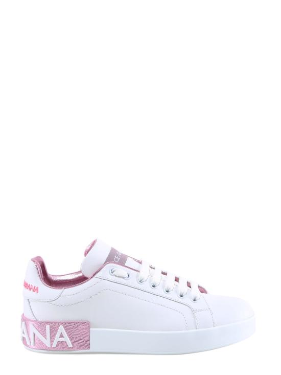 26FW 돌체앤가바나 카프스킨 나파 포르토피노 스니커즈 CK1544 AX61587587 WHITE